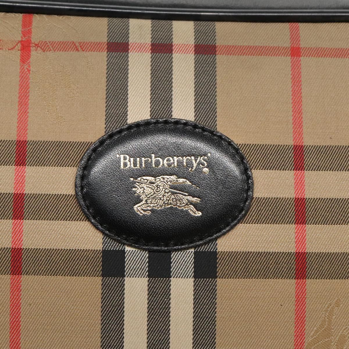 Burberry Nova Check Brown Canvas Shoulder Bag (Pre-Owned) Size ONE SIZE - 12 Thumbnail