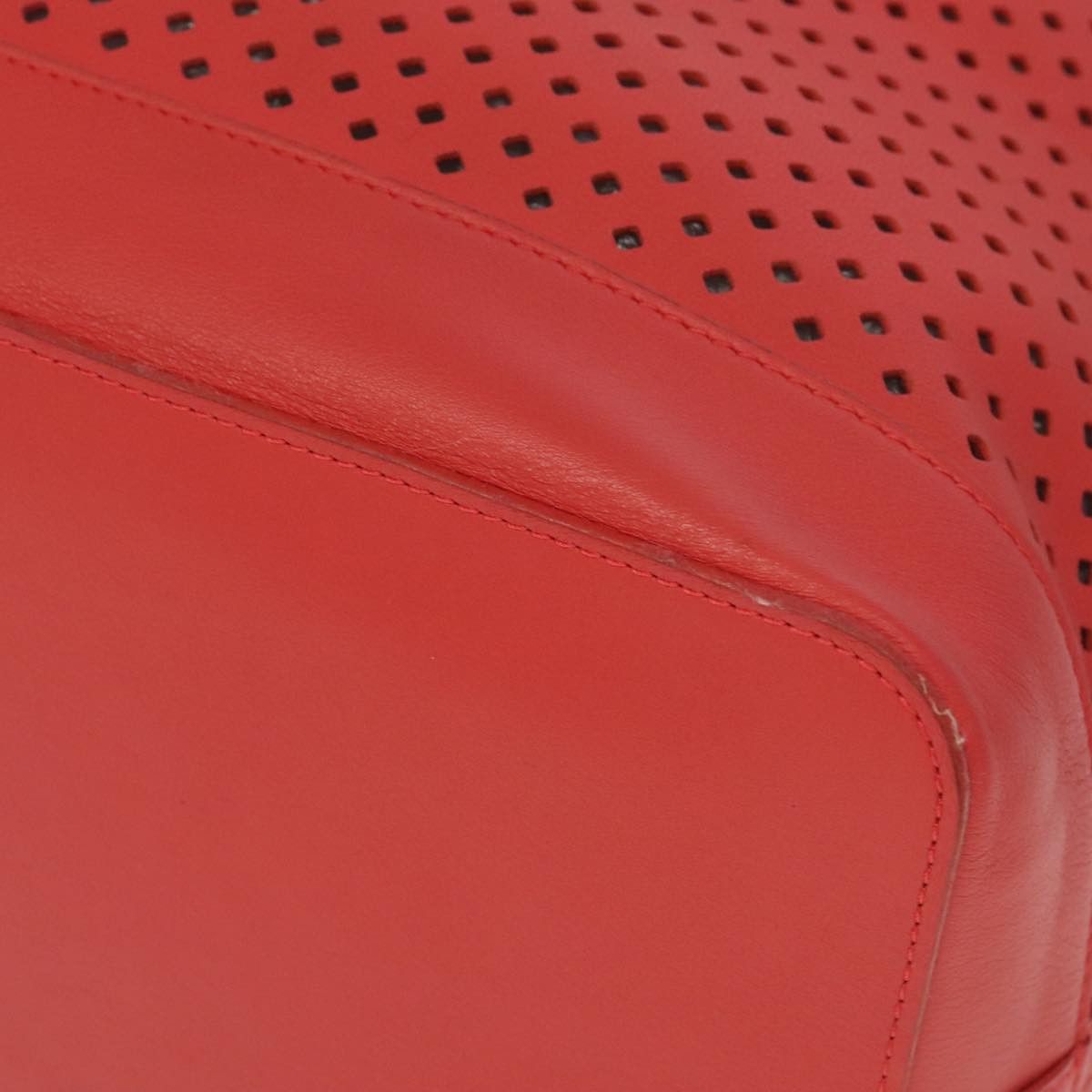 Louis Vuitton Noe Red Leather Shoulder Bag (Pre-Owned) Size ONE SIZE - 7 Thumbnail