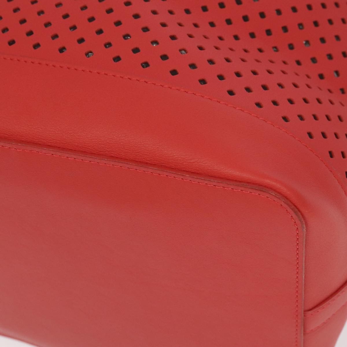 Louis Vuitton Noe Red Leather Shoulder Bag (Pre-Owned) Size ONE SIZE - 9 Thumbnail