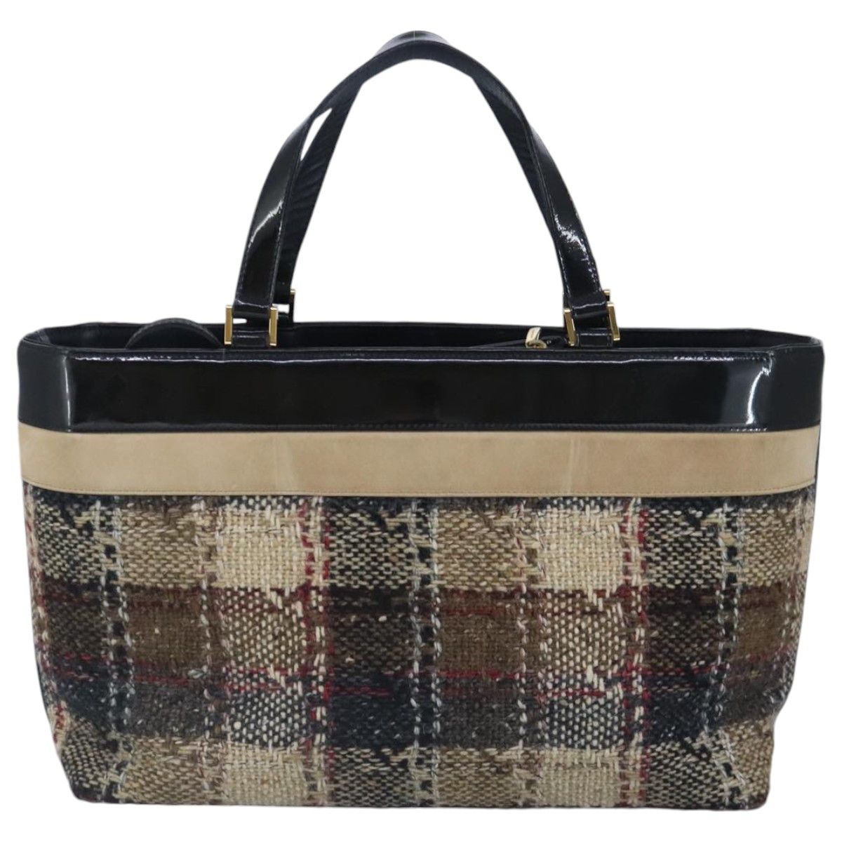 Burberry Multicolour Wool Handbag (Pre-Owned) Size ONE SIZE - 2 Thumbnail