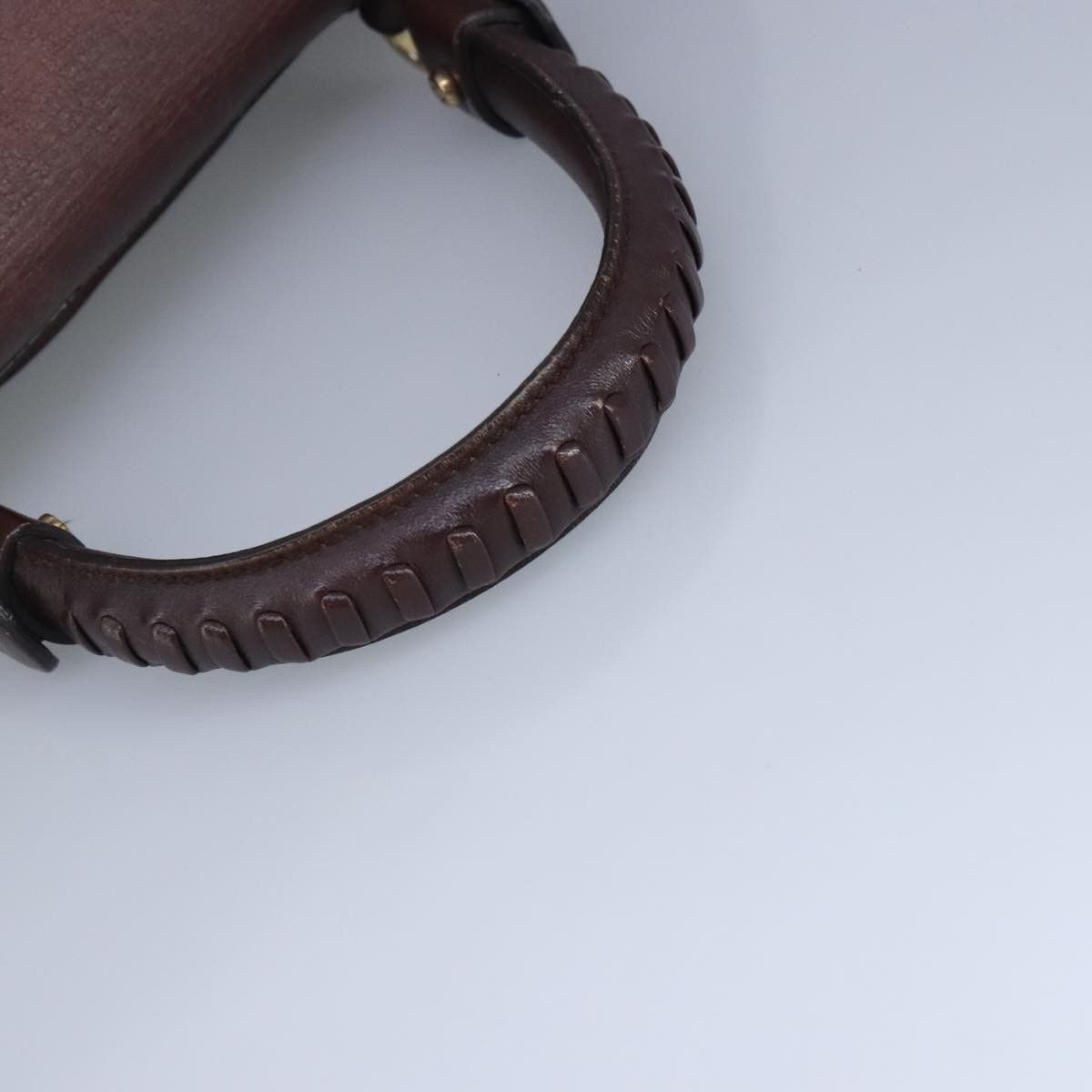 Salvatore Ferragamo Brown Leather Handbag (Pre-Owned) Size ONE SIZE - 5 Thumbnail