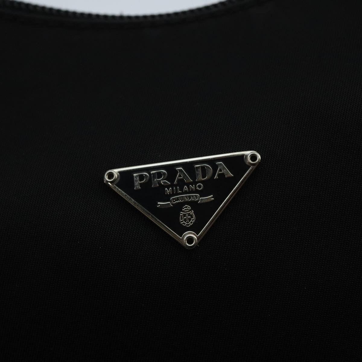Prada Re-Edition Black Synthetic Handbag (Pre-Owned) Size ONE SIZE - 19 Thumbnail