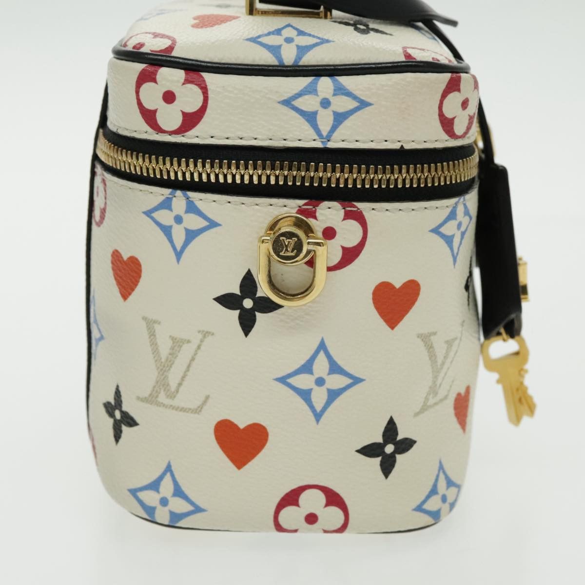 Louis Vuitton Vanity White Canvas Handbag (Pre-Owned) Size ONE SIZE - 5 Thumbnail
