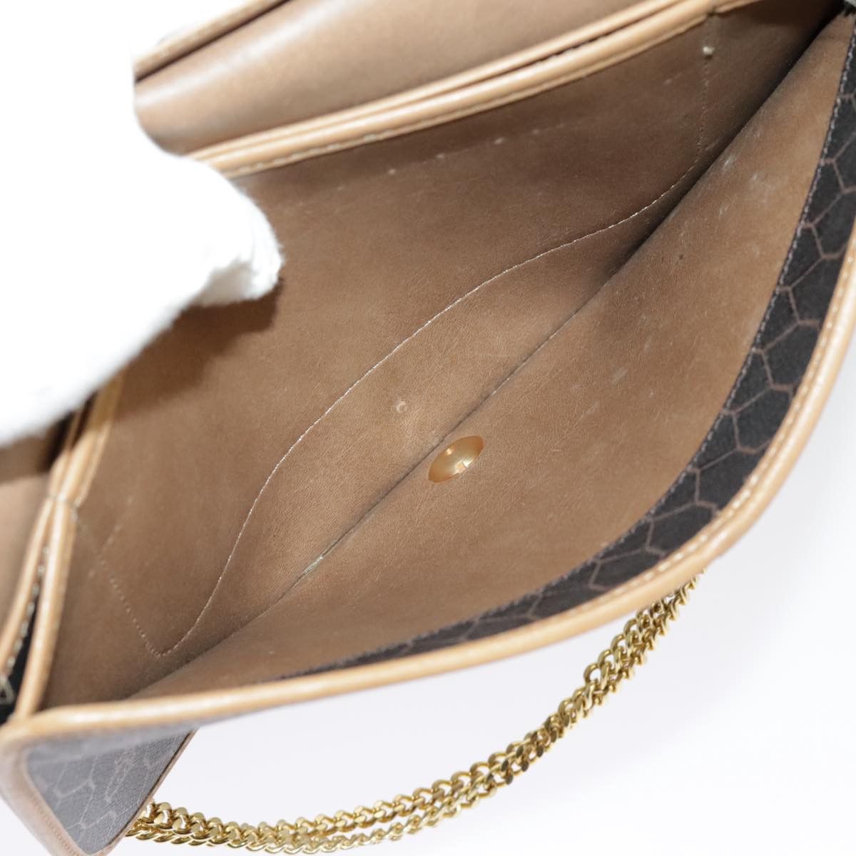 Dior Honeycomb Brown Canvas Shoulder Bag (Pre-Owned) Size ONE SIZE - 8 Thumbnail