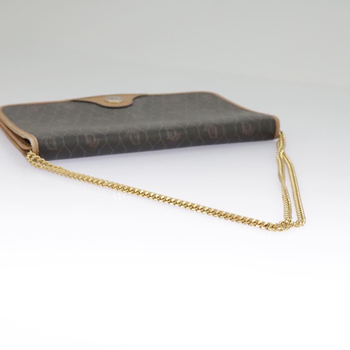Dior Honeycomb Brown Canvas Shoulder Bag (Pre-Owned) Size ONE SIZE - 16 Thumbnail