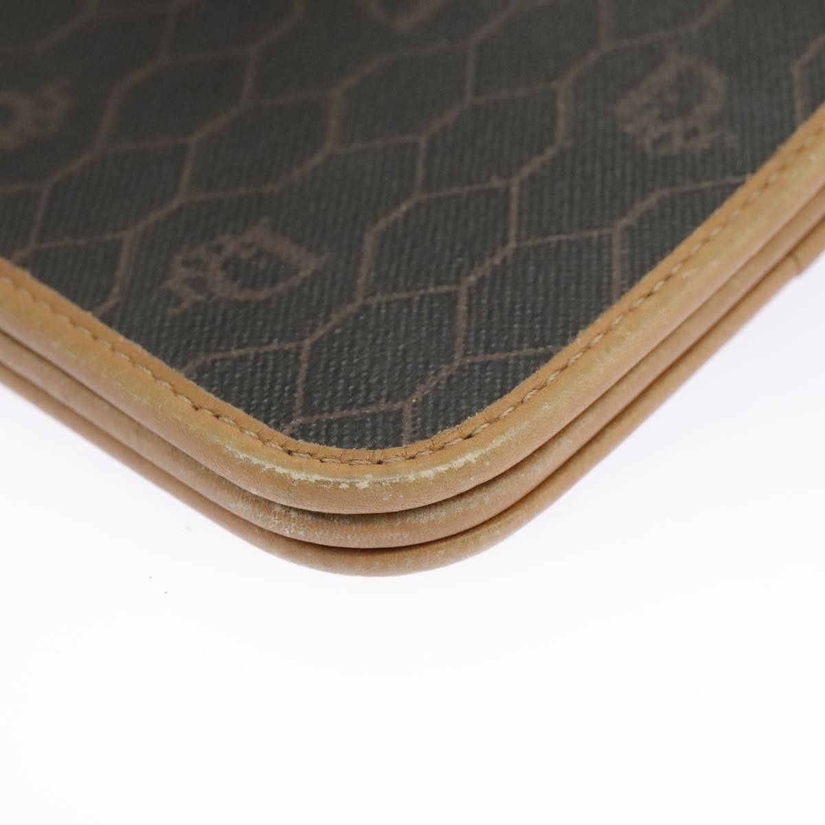 Dior Honeycomb Brown Canvas Shoulder Bag (Pre-Owned) Size ONE SIZE - 18 Thumbnail
