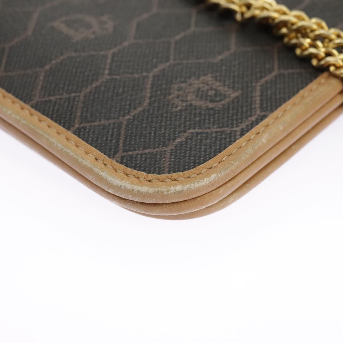 Dior Honeycomb Brown Canvas Shoulder Bag (Pre-Owned) Size ONE SIZE - 20 Thumbnail