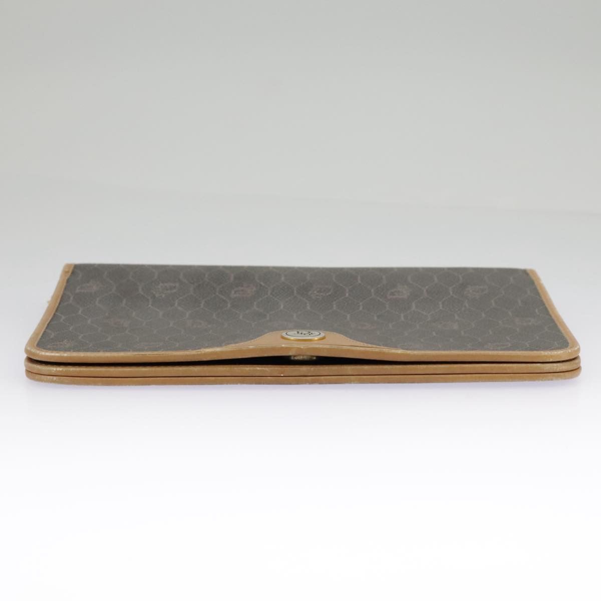 Dior Honeycomb Brown Canvas Shoulder Bag (Pre-Owned) Size ONE SIZE - 5 Thumbnail