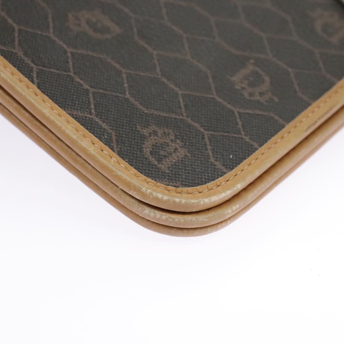 Dior Honeycomb Brown Canvas Shoulder Bag (Pre-Owned) Size ONE SIZE - 6 Thumbnail