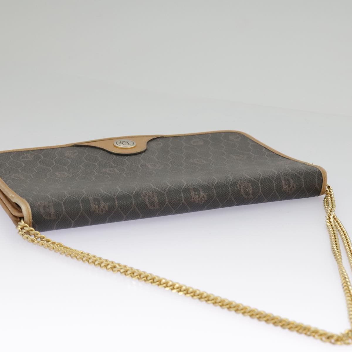 Dior Honeycomb Brown Canvas Shoulder Bag (Pre-Owned) Size ONE SIZE - 14 Thumbnail