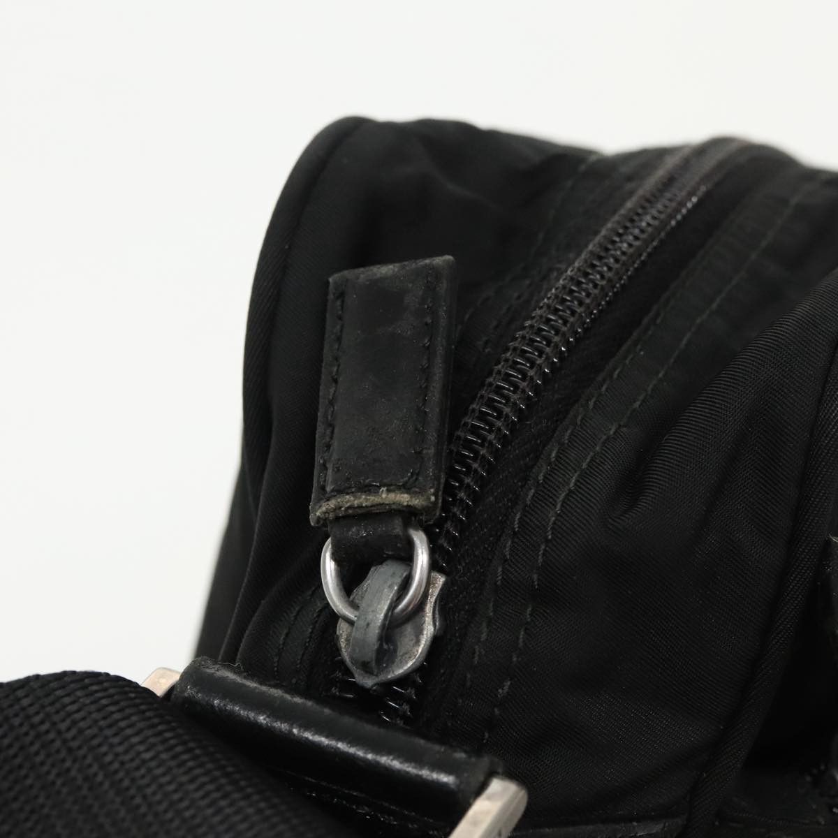 Prada Re-Nylon Black Synthetic Shoulder Bag (Pre-Owned) Size ONE SIZE - 11 Thumbnail