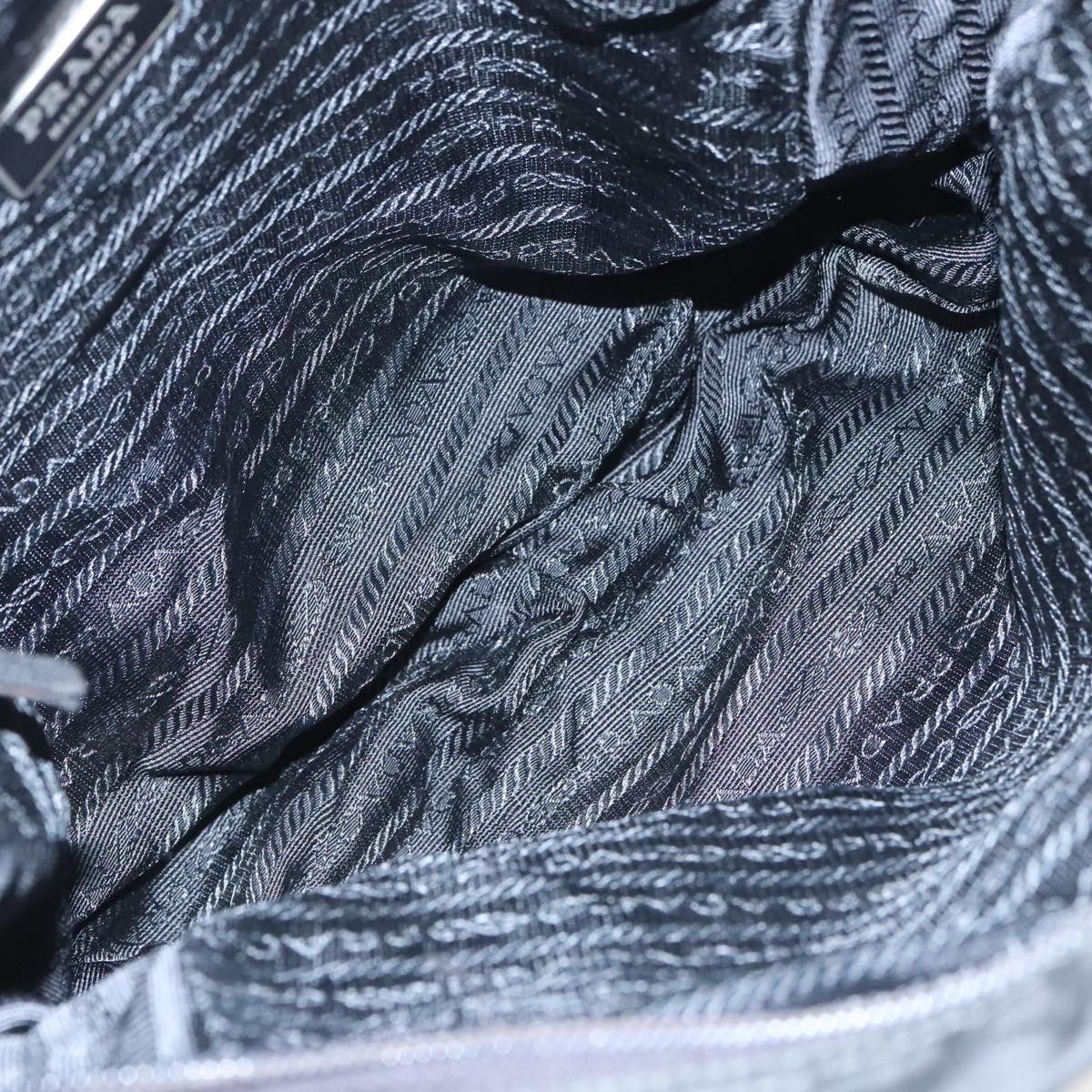 Prada Re-Nylon Black Synthetic Shoulder Bag (Pre-Owned) Size ONE SIZE - 12 Thumbnail