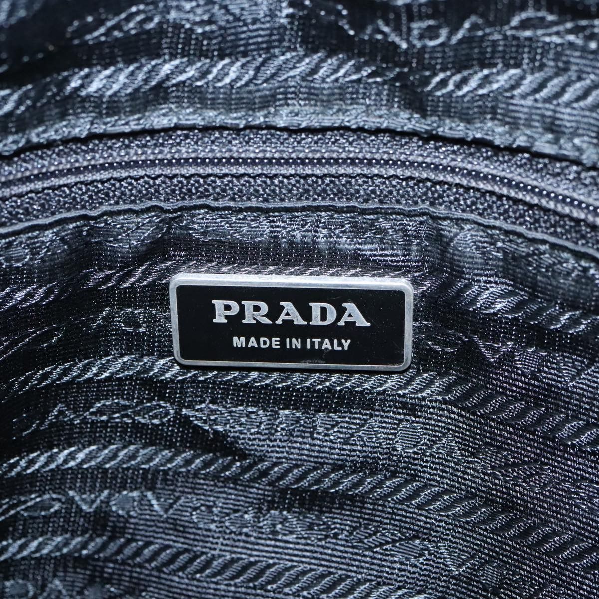 Prada Re-Nylon Black Synthetic Shoulder Bag (Pre-Owned) Size ONE SIZE - 13 Thumbnail