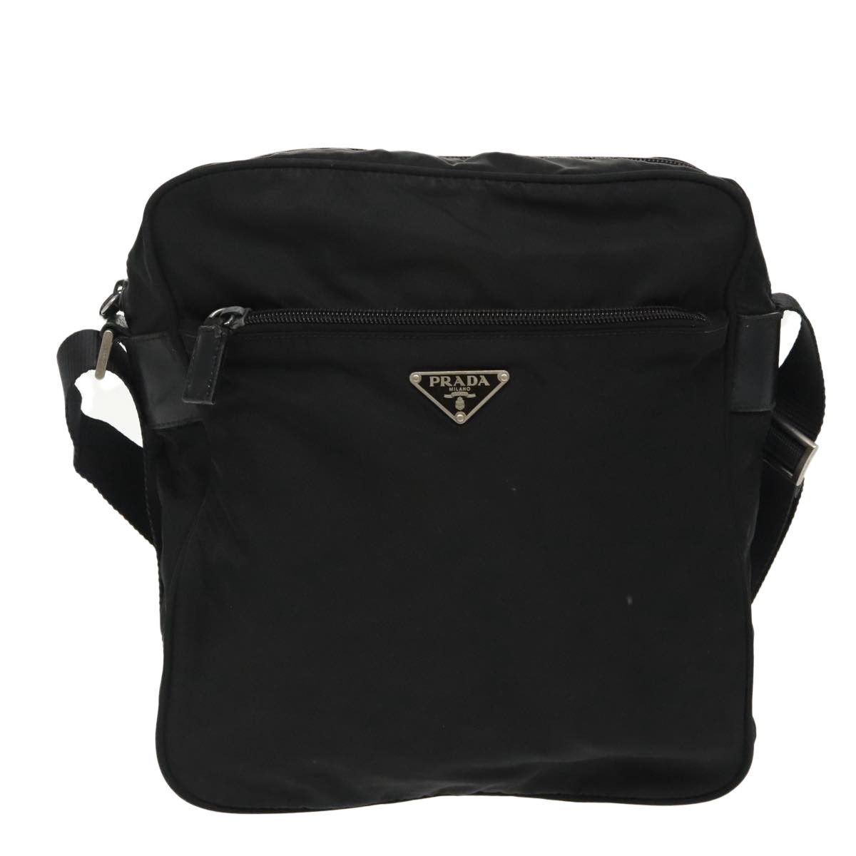 Prada Re-Nylon Black Synthetic Shoulder Bag (Pre-Owned) Size ONE SIZE - 17 Thumbnail
