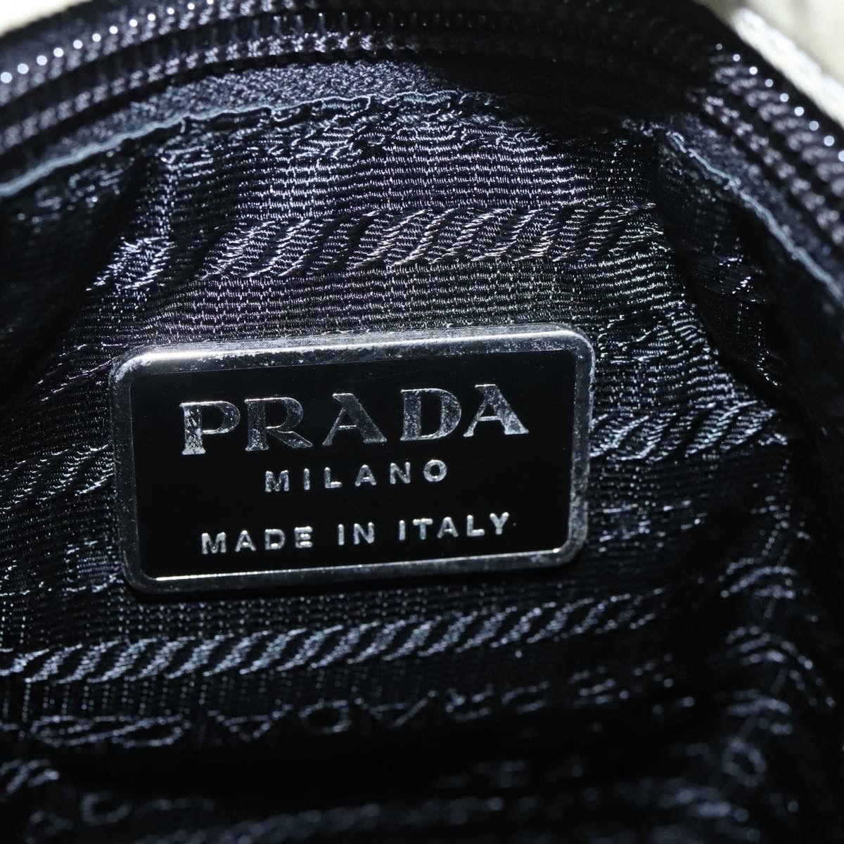 Prada Tessuto Grey Synthetic Tote Bag (Pre-Owned) Size ONE SIZE - 10 Thumbnail