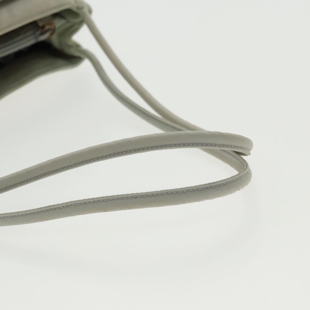 Prada Tessuto Grey Synthetic Tote Bag (Pre-Owned) Size ONE SIZE - 4 Thumbnail