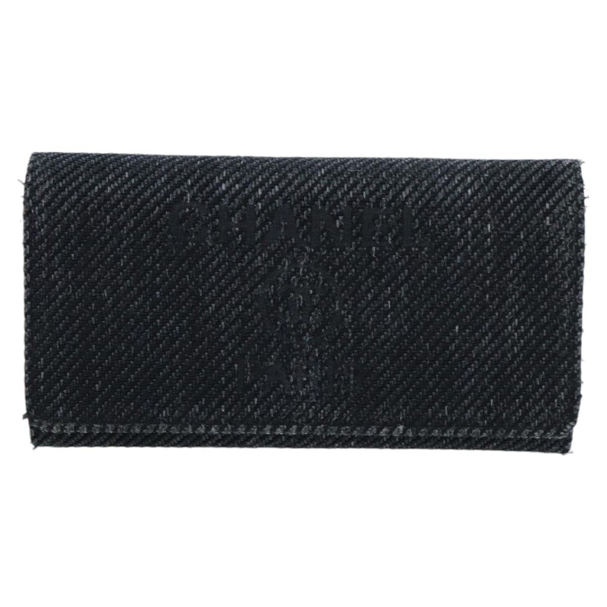 Chanel Grey Denim - Jeans Wallet (Pre-Owned) Size ONE SIZE - 2 Thumbnail