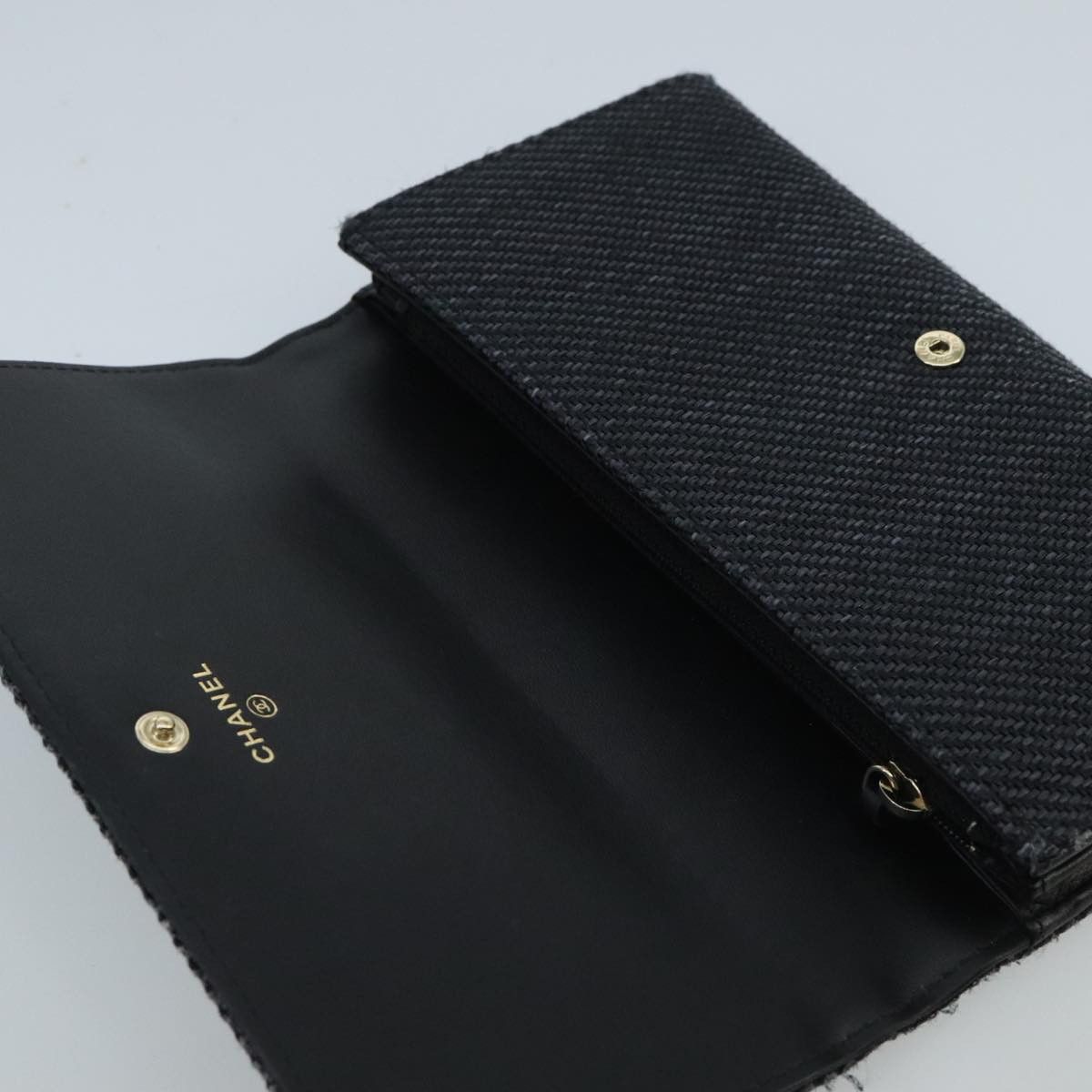 Chanel Grey Denim - Jeans Wallet (Pre-Owned) Size ONE SIZE - 12 Thumbnail