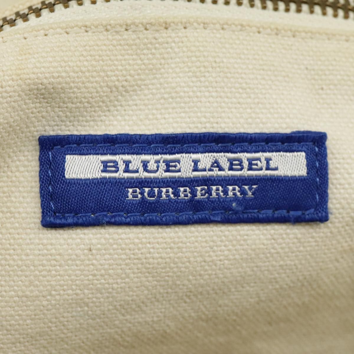Burberry Blue Label White Canvas Tote Bag (Pre-Owned) Size ONE SIZE - 19 Thumbnail