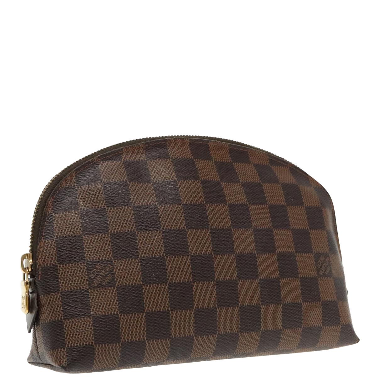Louis Vuitton Cosmetic Pouch Brown Canvas Clutch Bag (Pre-Owned) Size ONE SIZE - 15 Thumbnail