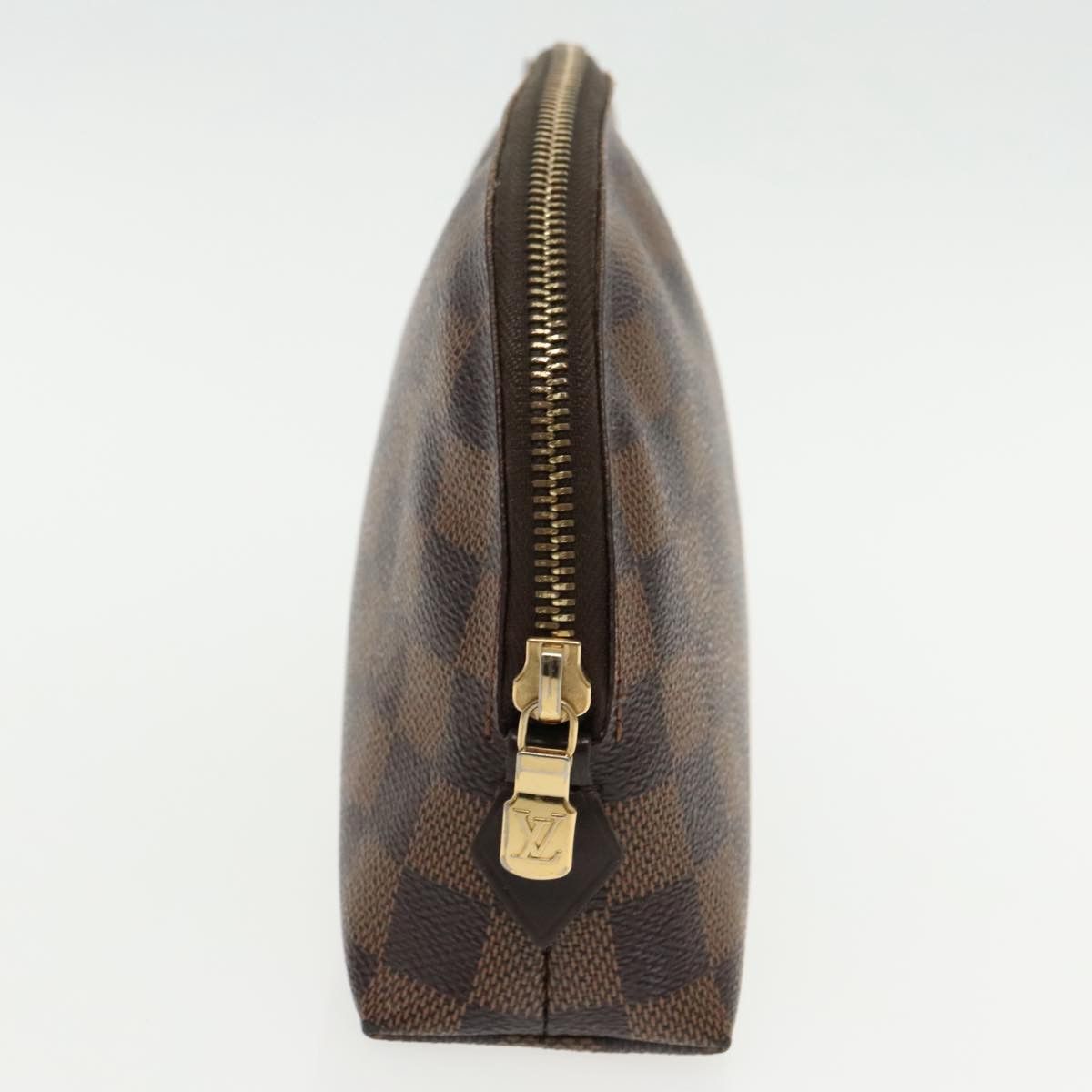 Louis Vuitton Cosmetic Pouch Brown Canvas Clutch Bag (Pre-Owned) Size ONE SIZE - 4 Thumbnail