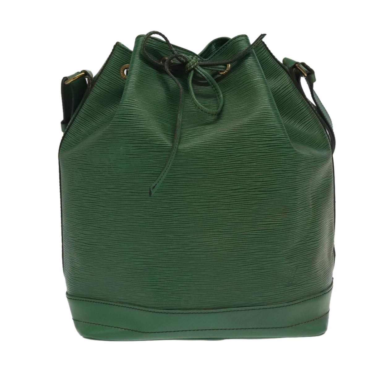 Louis Vuitton Noé Green Leather Shoulder Bag (Pre-Owned) Size ONE SIZE - 13 Thumbnail