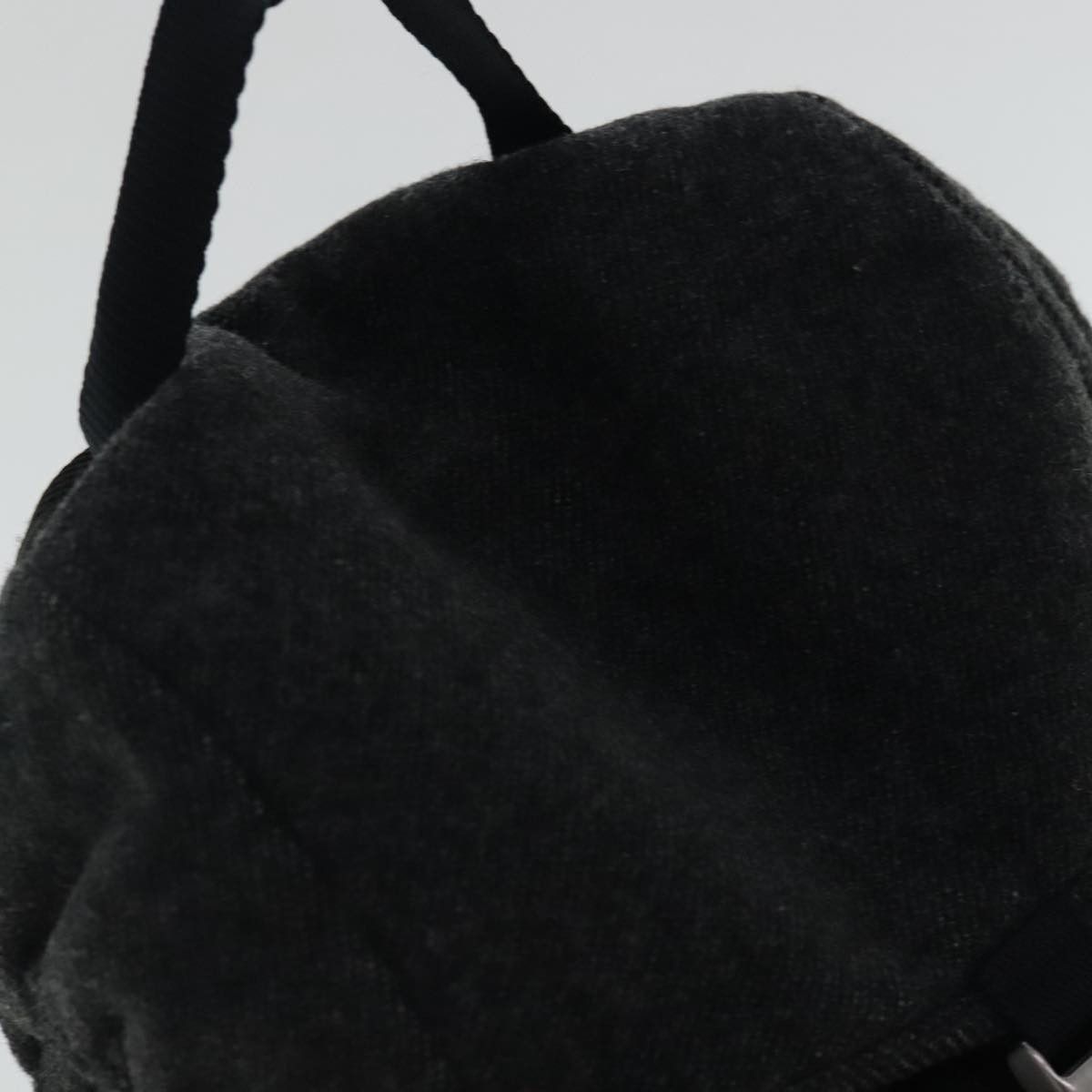 Prada Triangle Logo Green Wool Backpack Bag (Pre-Owned) Size ONE SIZE - 20 Thumbnail