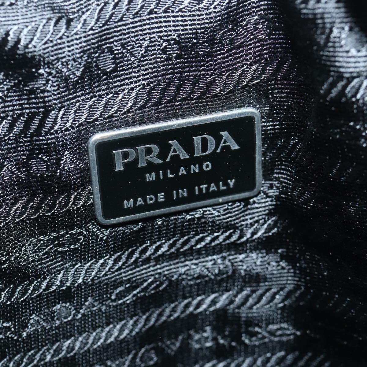 Prada Triangle Logo Green Wool Backpack Bag (Pre-Owned) Size ONE SIZE - 16 Thumbnail