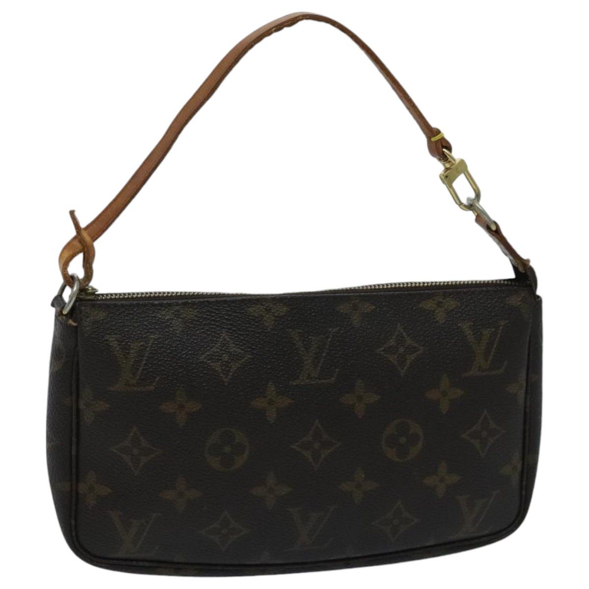 Louis Vuitton Pochette Accessoire Brown Canvas Clutch Bag (Pre-Owned) Size ONE SIZE - 18 Thumbnail