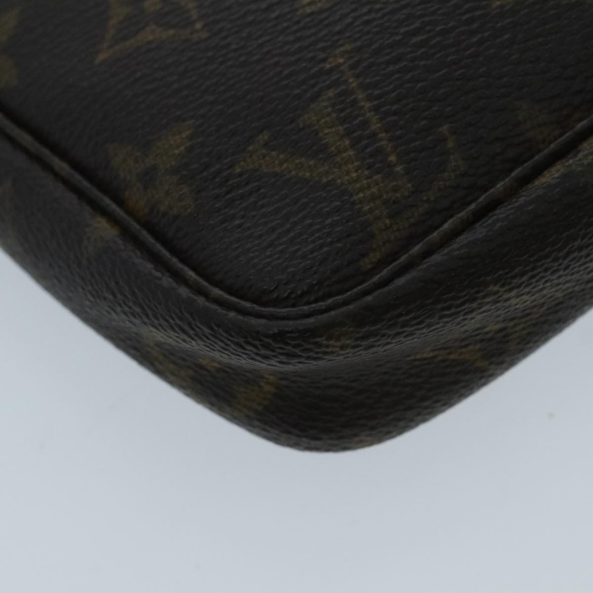 Louis Vuitton Pochette Accessoire Brown Canvas Clutch Bag (Pre-Owned) Size ONE SIZE - 11 Thumbnail