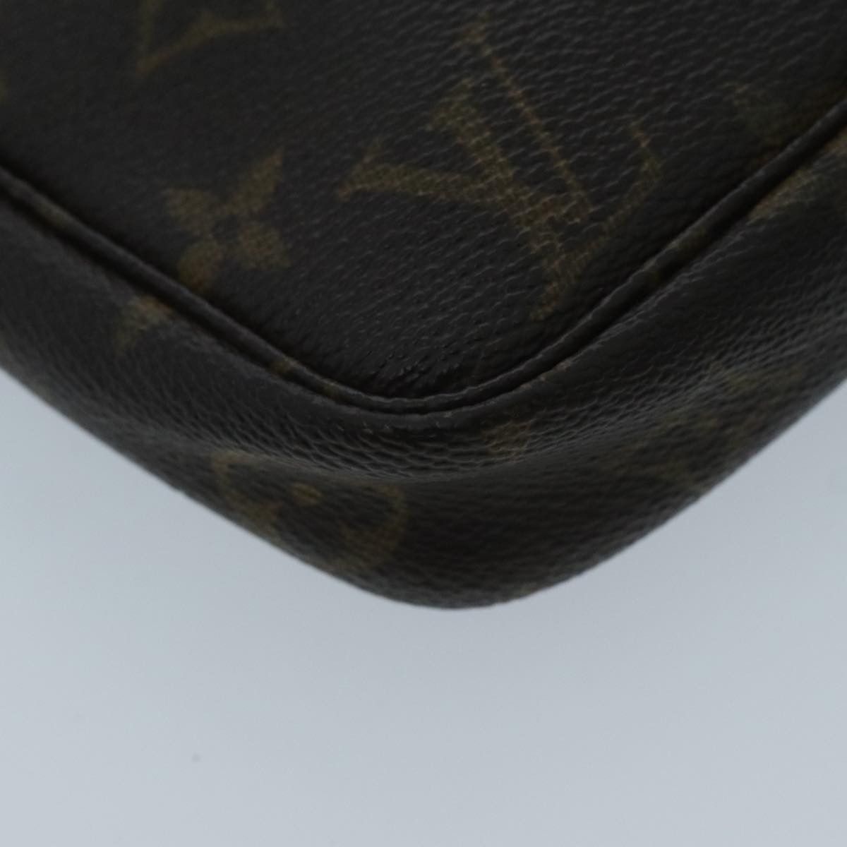 Louis Vuitton Pochette Accessoire Brown Canvas Clutch Bag (Pre-Owned) Size ONE SIZE - 9 Thumbnail