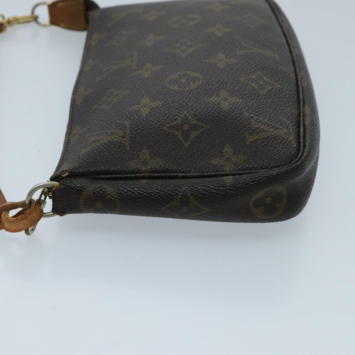 Louis Vuitton Pochette Accessoire Brown Canvas Clutch Bag (Pre-Owned) Size ONE SIZE - 4 Thumbnail