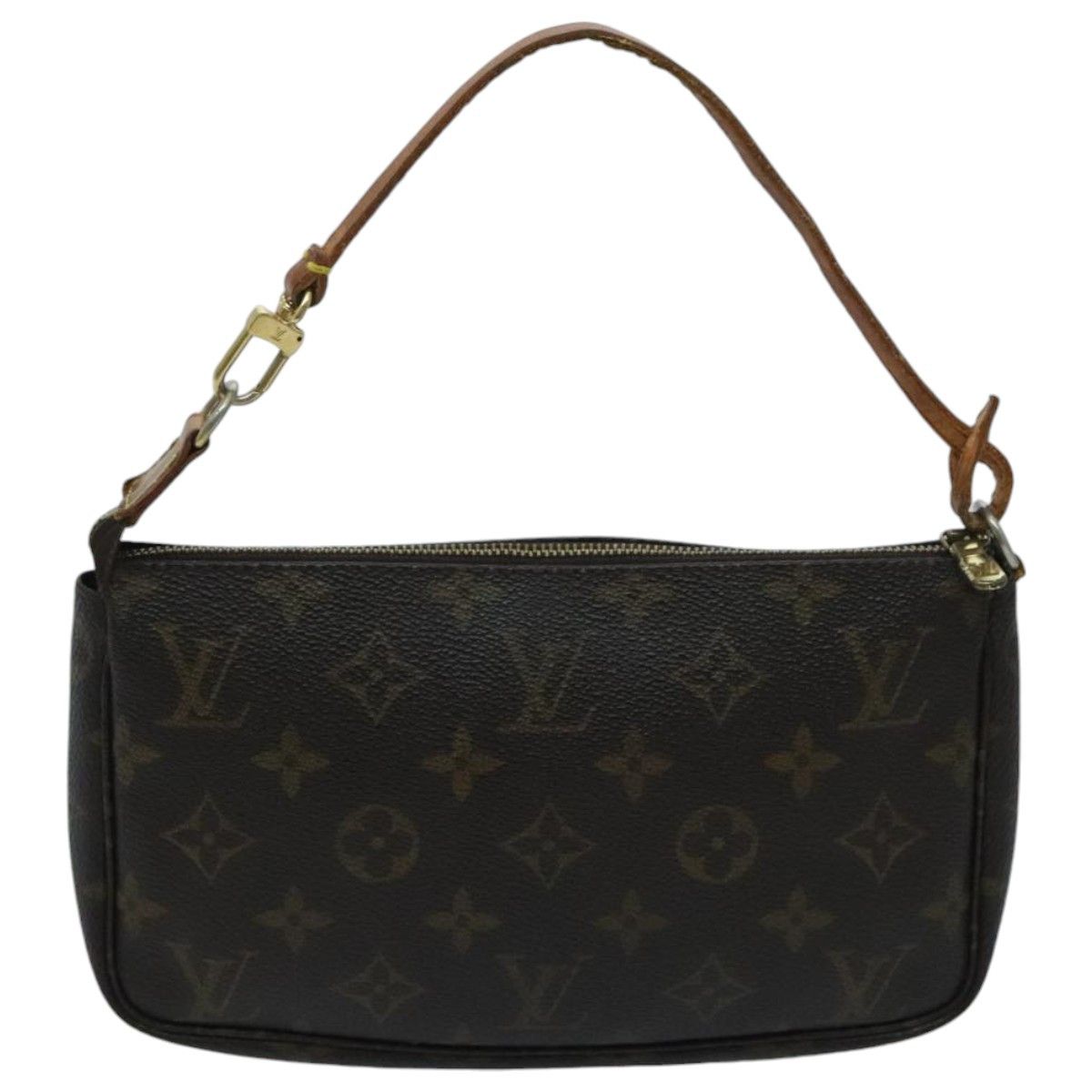 Louis Vuitton Pochette Accessoire Brown Canvas Clutch Bag (Pre-Owned) Size ONE SIZE - 2 Thumbnail