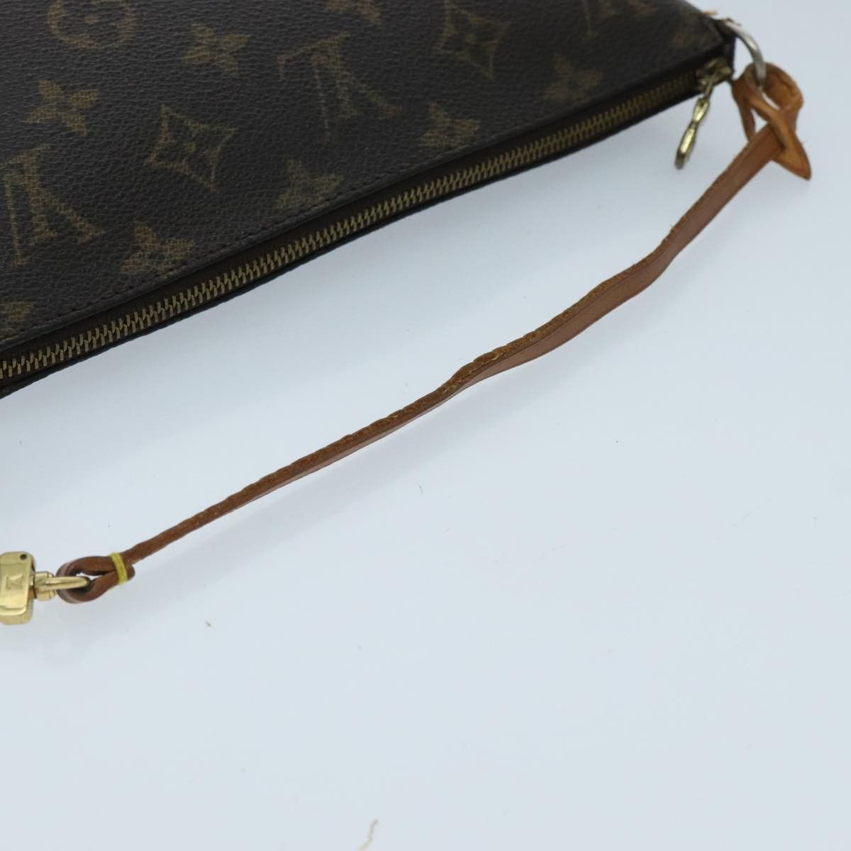 Louis Vuitton Pochette Accessoire Brown Canvas Clutch Bag (Pre-Owned) Size ONE SIZE - 6 Thumbnail