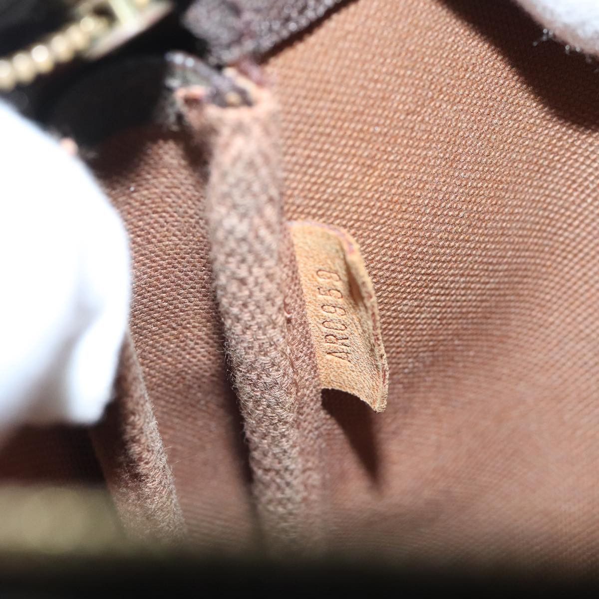 Louis Vuitton Pochette Accessoire Brown Canvas Clutch Bag (Pre-Owned) Size ONE SIZE - 16 Thumbnail