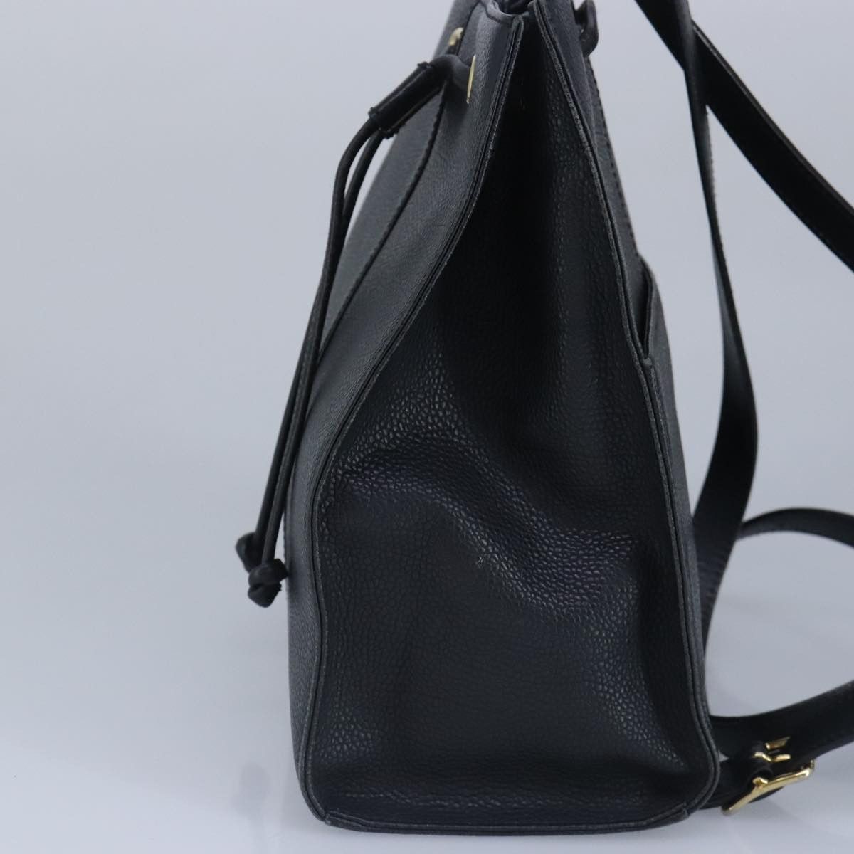 Burberry Black Leather Backpack Bag (Pre-Owned) Size ONE SIZE - 3 Thumbnail