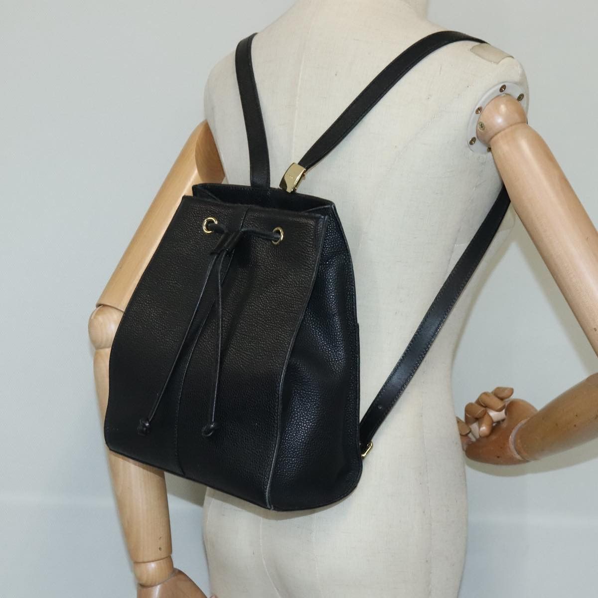 Burberry Black Leather Backpack Bag (Pre-Owned) Size ONE SIZE - 11 Thumbnail