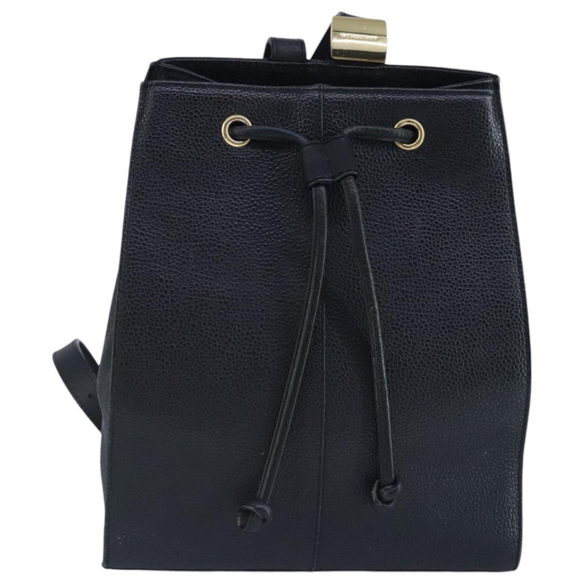 Burberry Black Leather Backpack Bag (Pre-Owned) Size ONE SIZE - 12 Thumbnail