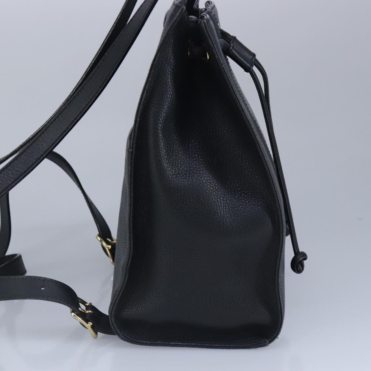 Burberry Black Leather Backpack Bag (Pre-Owned) Size ONE SIZE - 13 Thumbnail