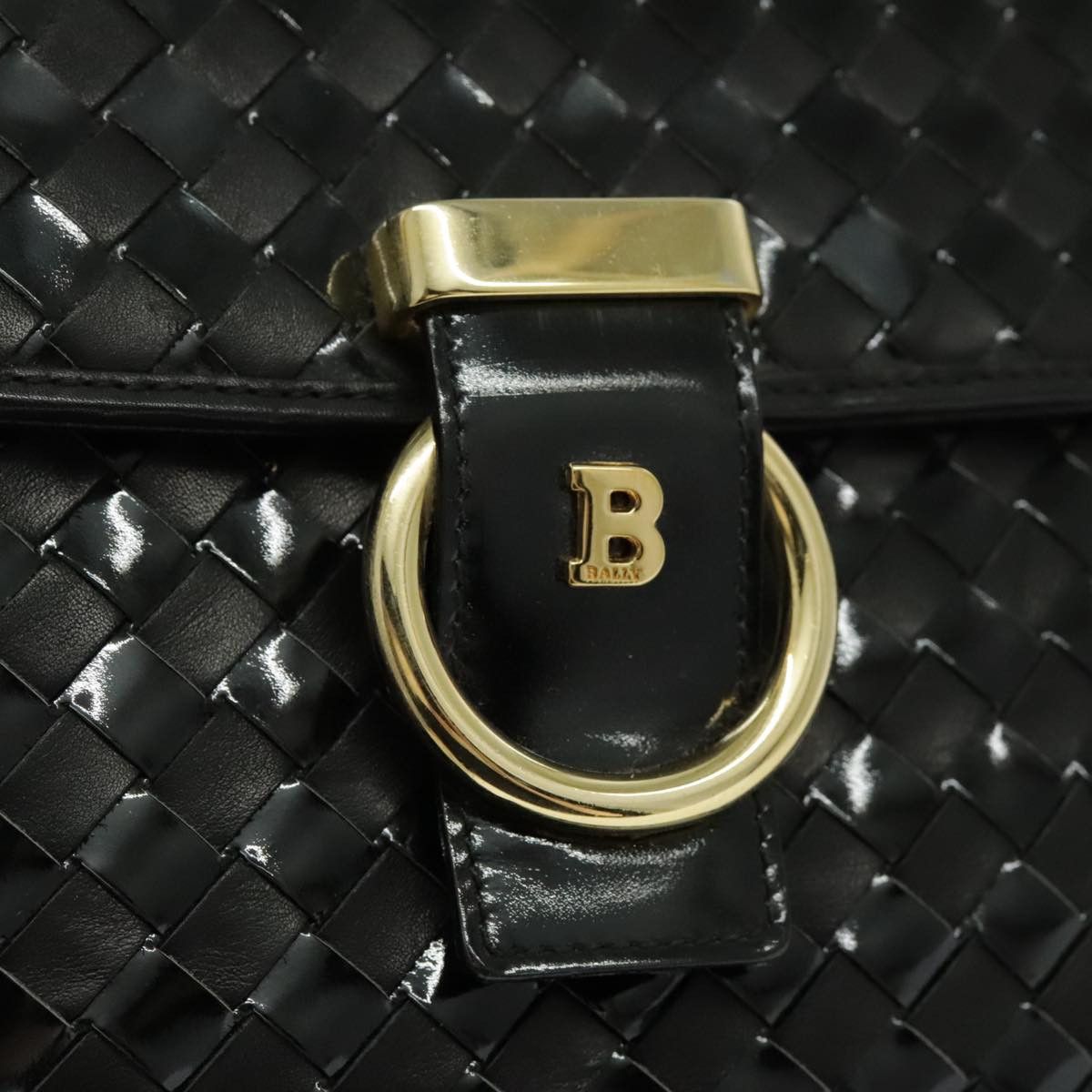 Bally Black Leather Handbag (Pre-Owned) Size ONE SIZE - 15 Thumbnail