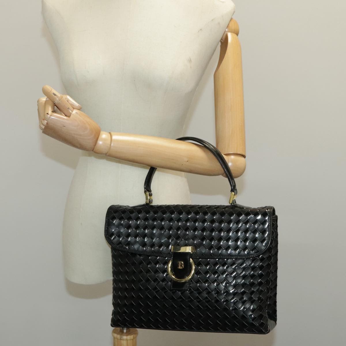 Bally Black Leather Handbag (Pre-Owned) Size ONE SIZE - 18 Thumbnail