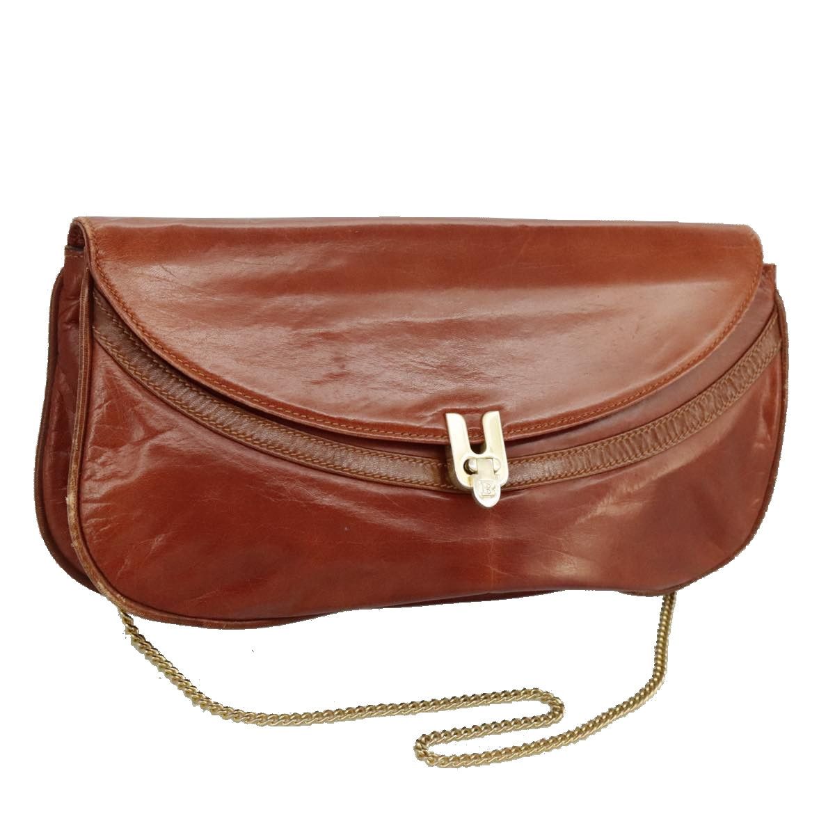 Bally Brown Leather Shoulder Bag (Pre-Owned) Size ONE SIZE - 5 Thumbnail