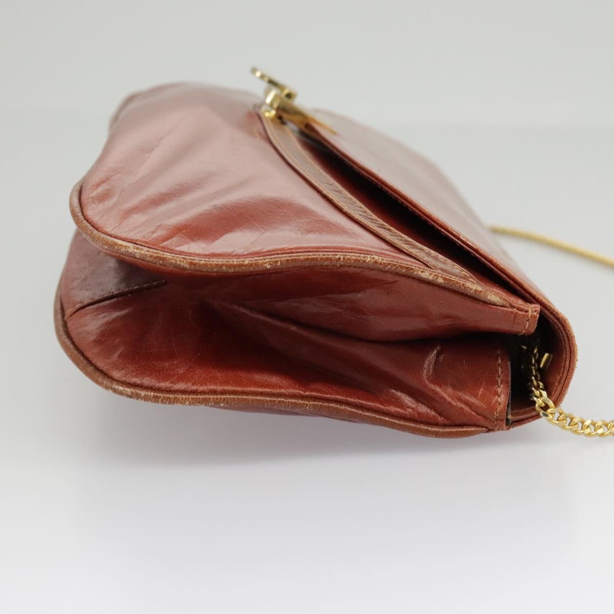Bally Brown Leather Shoulder Bag (Pre-Owned) Size ONE SIZE - 4 Thumbnail