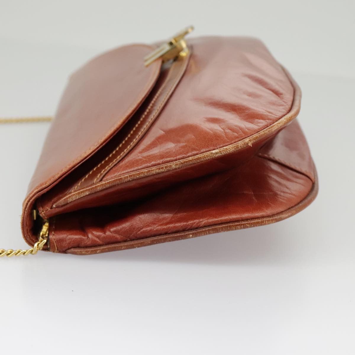 Bally Brown Leather Shoulder Bag (Pre-Owned) Size ONE SIZE - 3 Thumbnail