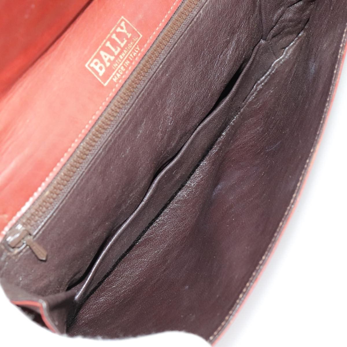 Bally Brown Leather Shoulder Bag (Pre-Owned) Size ONE SIZE - 18 Thumbnail