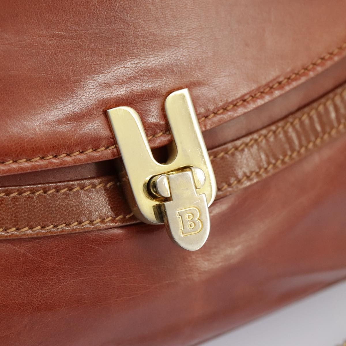 Bally Brown Leather Shoulder Bag (Pre-Owned) Size ONE SIZE - 17 Thumbnail