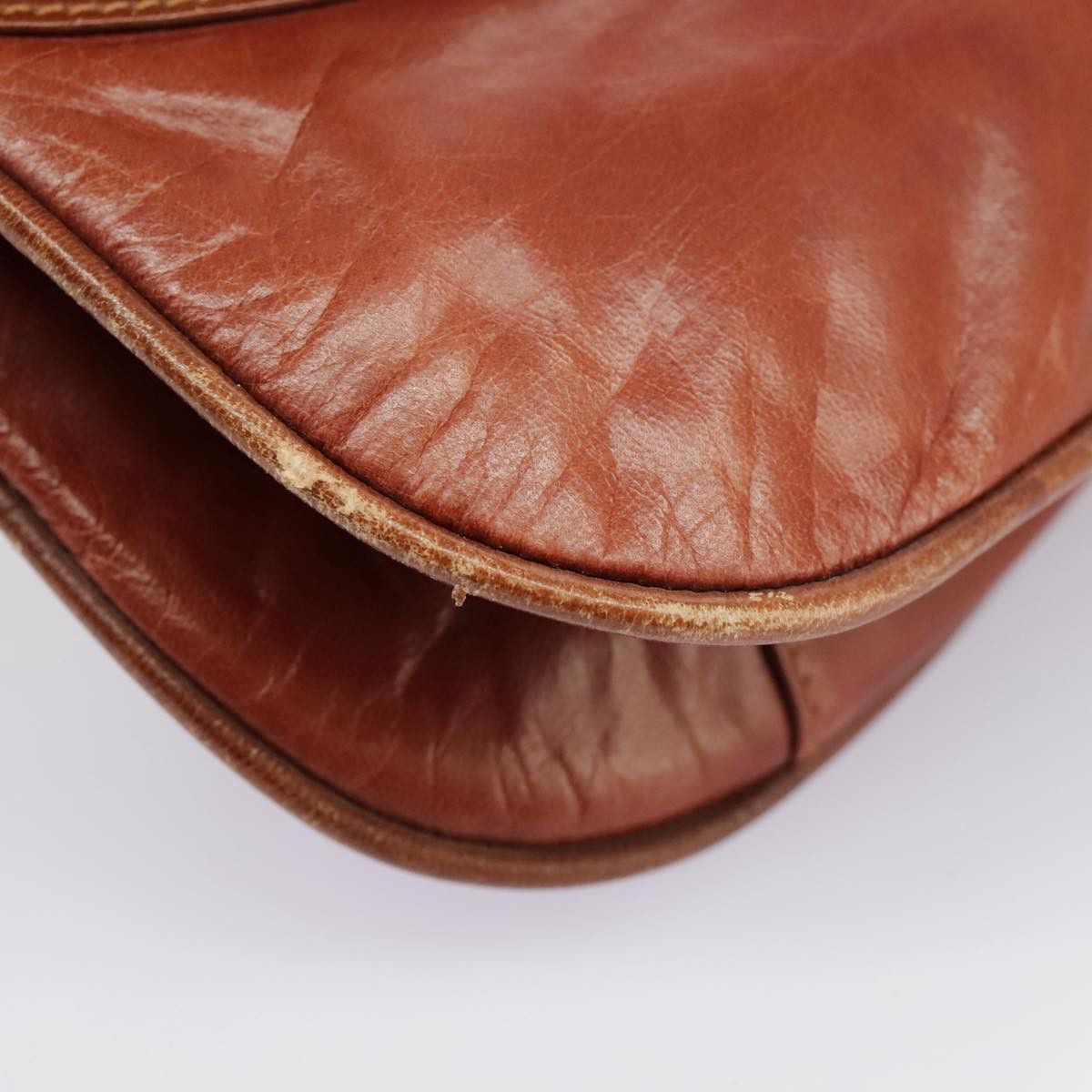 Bally Brown Leather Shoulder Bag (Pre-Owned) Size ONE SIZE - 8 Thumbnail