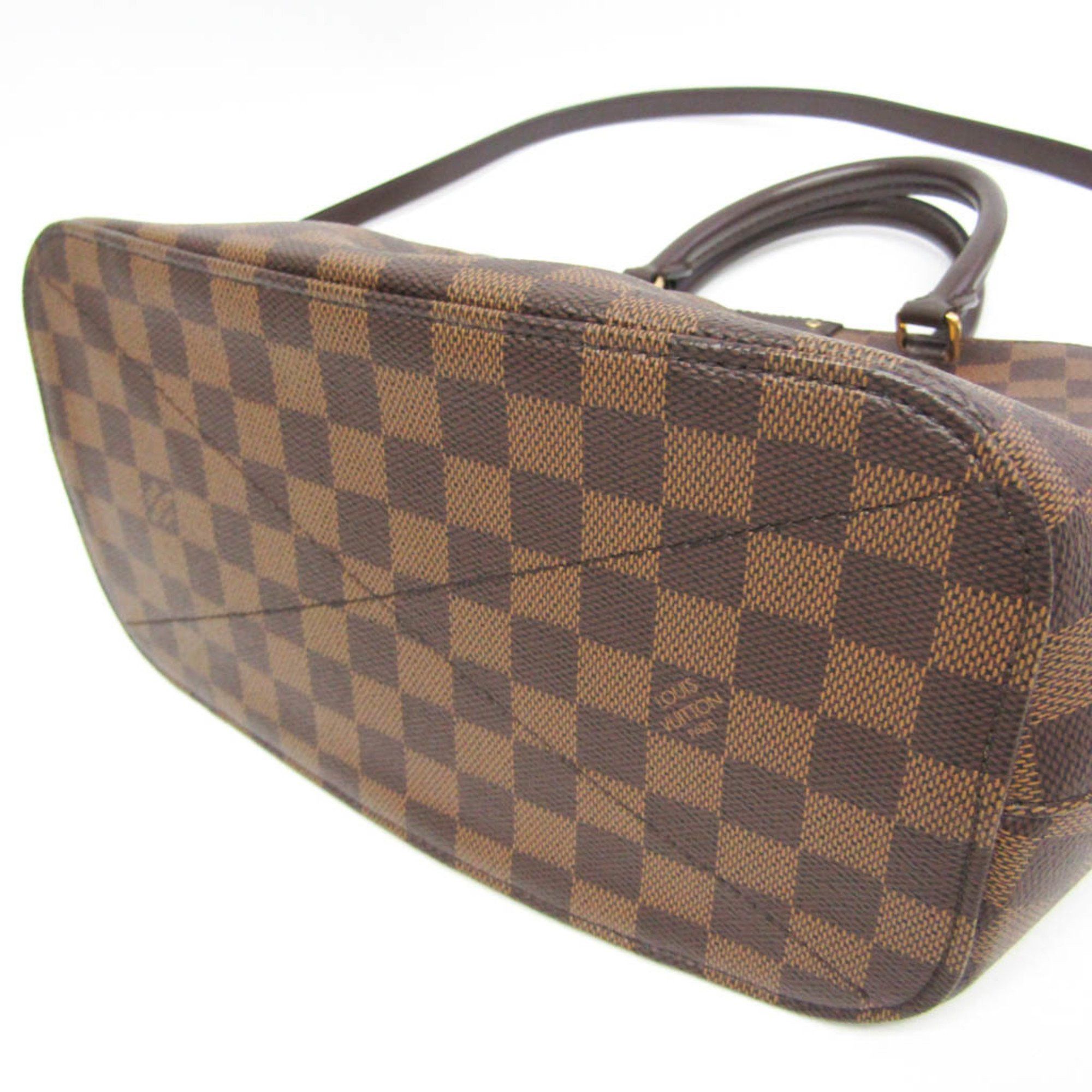 Louis Vuitton Siena Brown Canvas Handbag (Pre-Owned) Size ONE SIZE - 3 Thumbnail