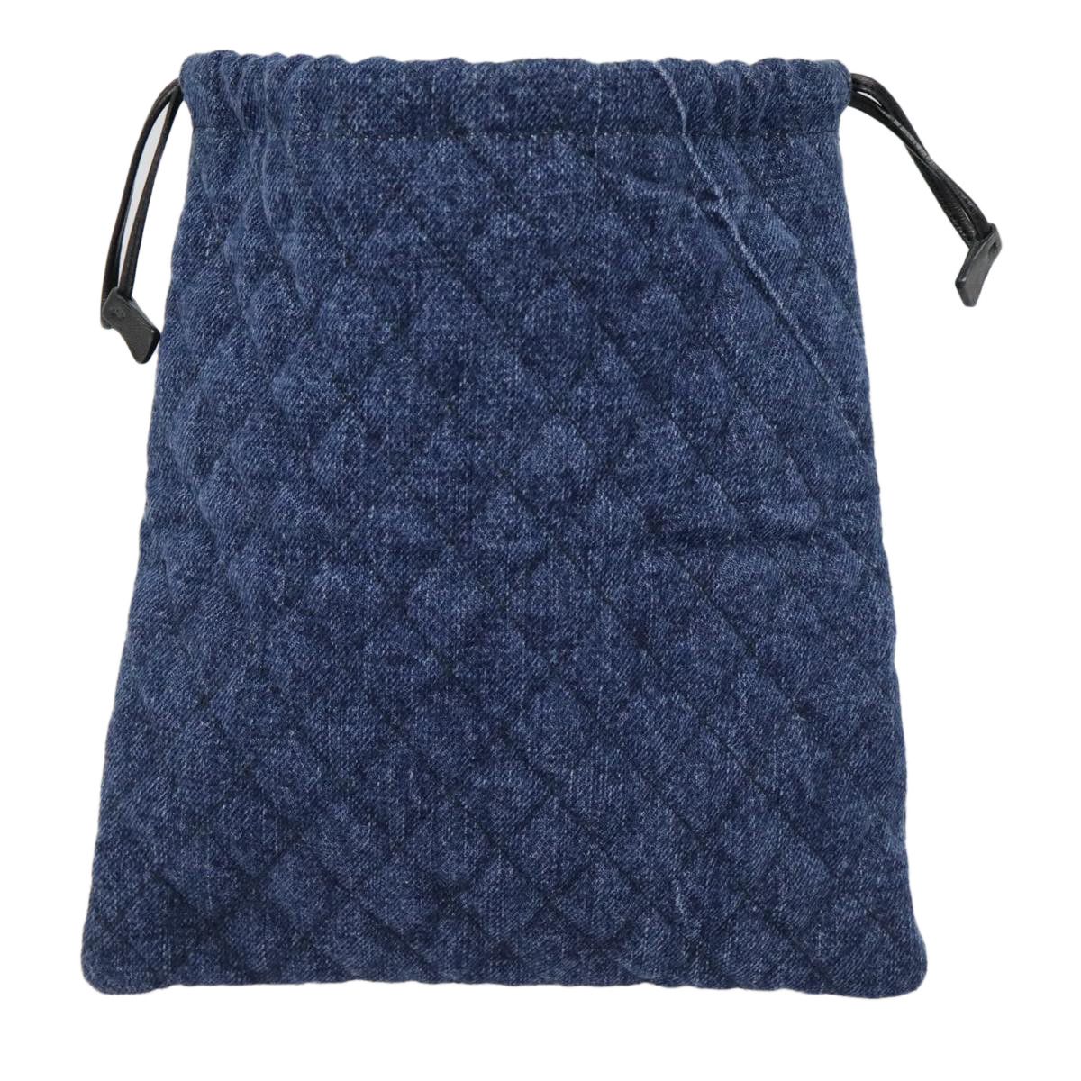 Prada Navy Denim - Jeans Clutch Bag (Pre-Owned) Size ONE SIZE - 2 Thumbnail