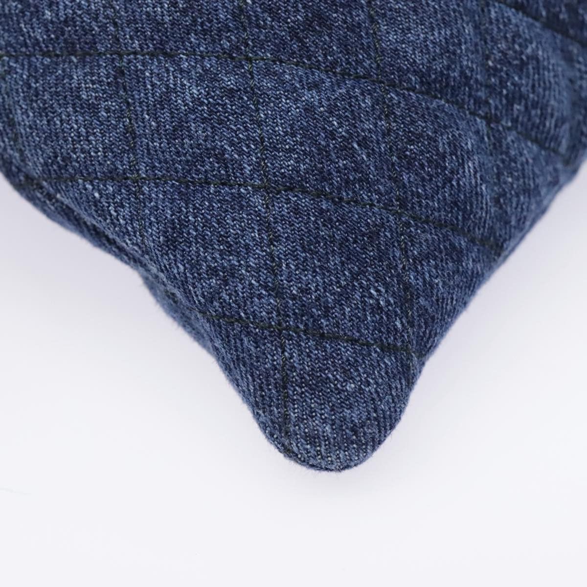 Prada Navy Denim - Jeans Clutch Bag (Pre-Owned) Size ONE SIZE - 7 Thumbnail